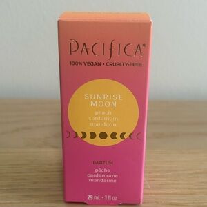 Pacifica Sunrise Moon  Perfume 1 Fl. Oz. Peach Cardamom Mandarin NEW in Box